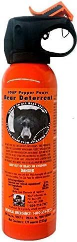 値下げ 熊撃退スプレー（アメリカ森林警備隊採用品）（噴射到達距離9M）